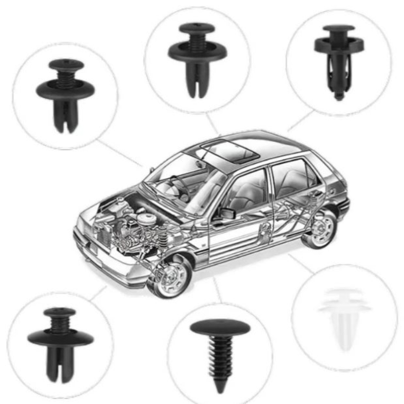 SET 460 CLIPS BROCHES PUERTA PARA - 2