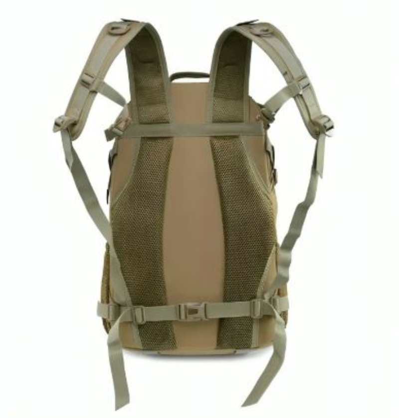 MOCHILA OEM NYLON MILITAR TÁCTICA CON SISTEMA MOLLE IMPER. 27 LTRS - 2