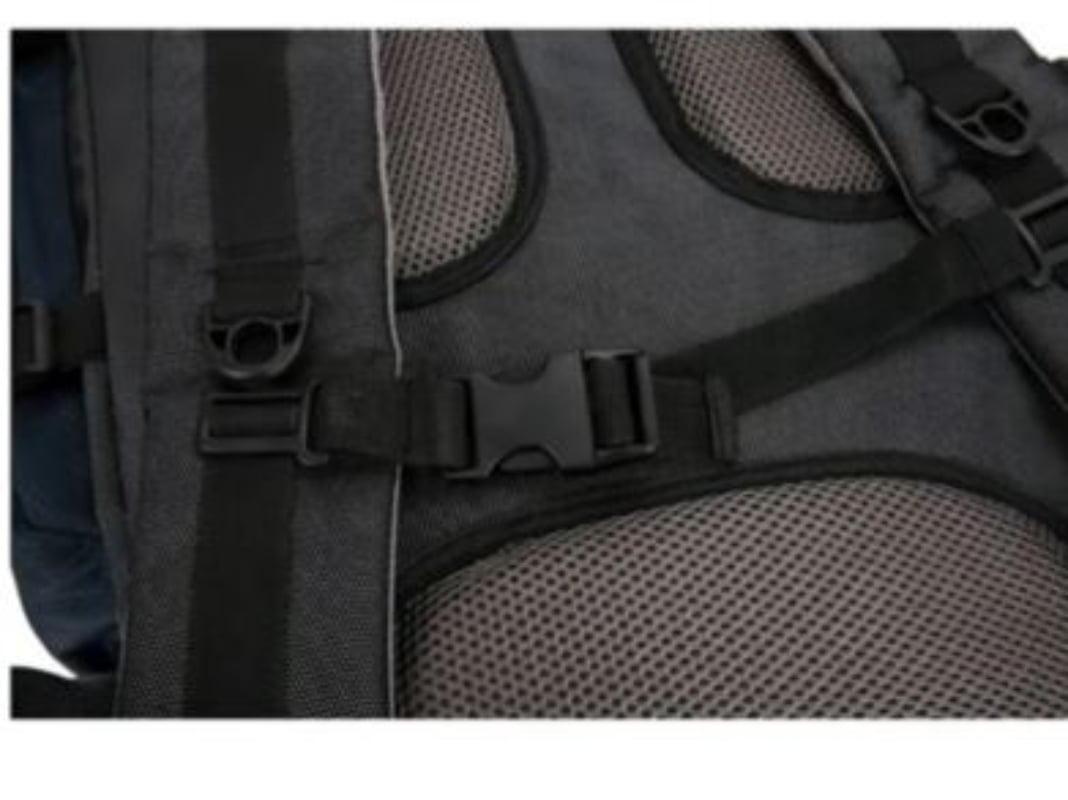 MOCHILA OEM NYLON NEGRO IMPERMEABLE OUTDOOR DE 90 LITROS - 2