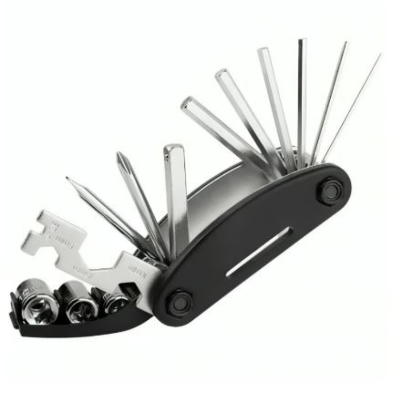 MULTIHERRAMIENTA OEM ACERO CICLISMO 15 EN 1 LLAVES ALLEN - 2