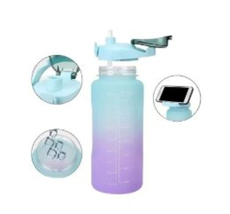 PACK 2 BOTELLAS AGUA MOTIVACIONAL WE ARE BEARS - MORADO - 2