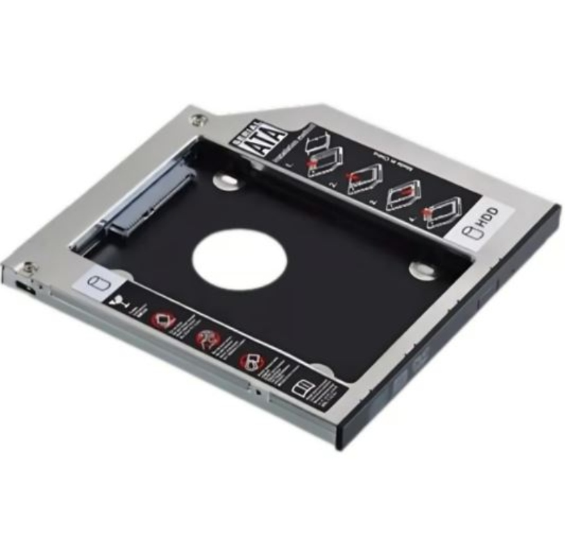 CADDY ADAPTADOR 127MM NOTEBOOK SATA HDD SSD - 2