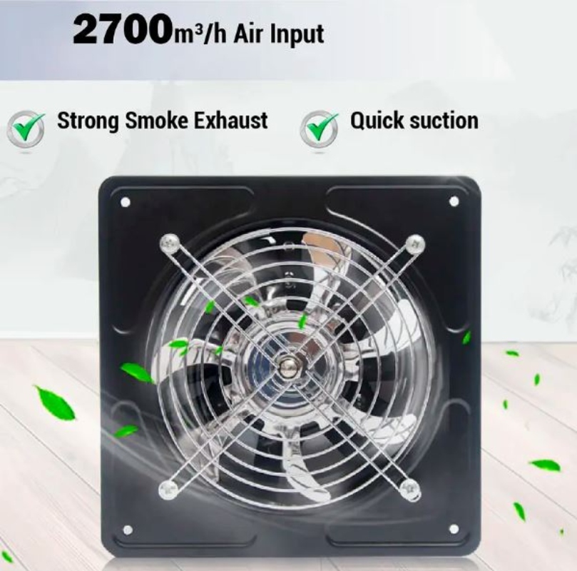 EXTRACTORES AIRE OEM 120 WATTS 300 MM EXTRACTOR INDUSTRIAL 12 PULGADAS - 3