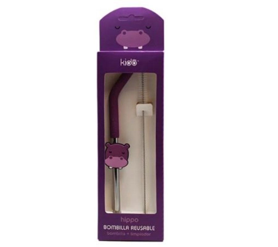 BOMBILLAS REUTILIZABLES KIDO - MORADO - 1