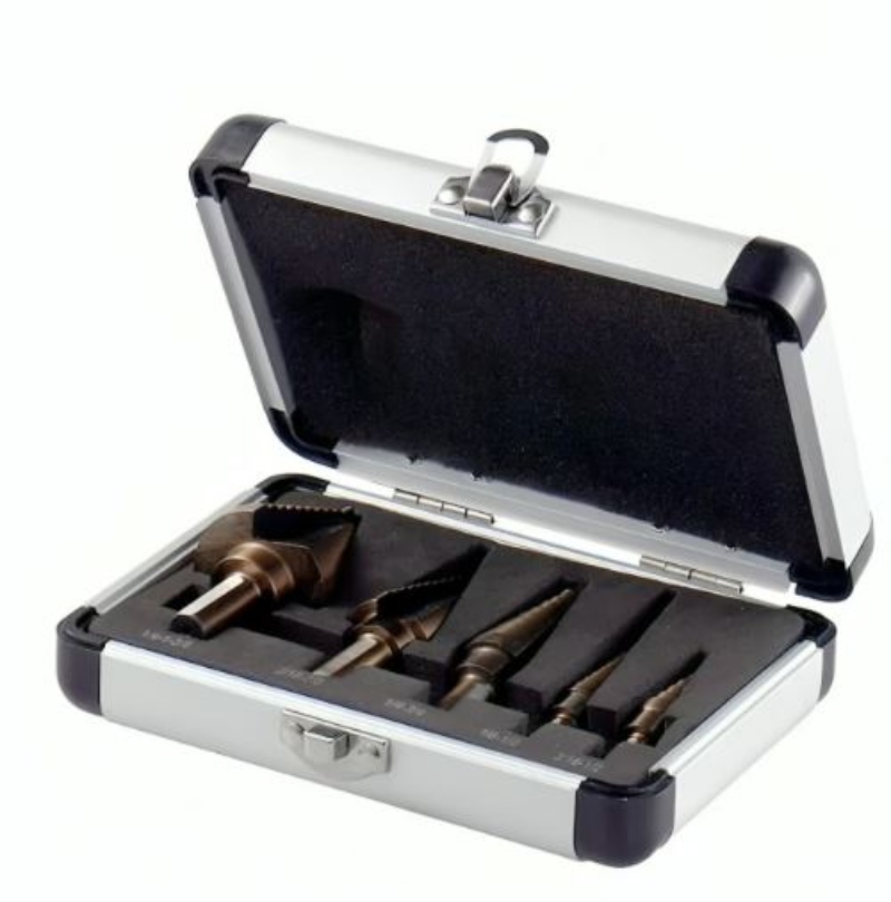 BROCAS OEM CONICAS PASO A PASO COBALTO + MALETA - 2