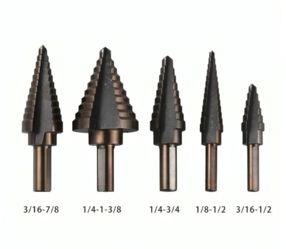 BROCAS OEM CONICAS PASO A PASO COBALTO + MALETA - 4