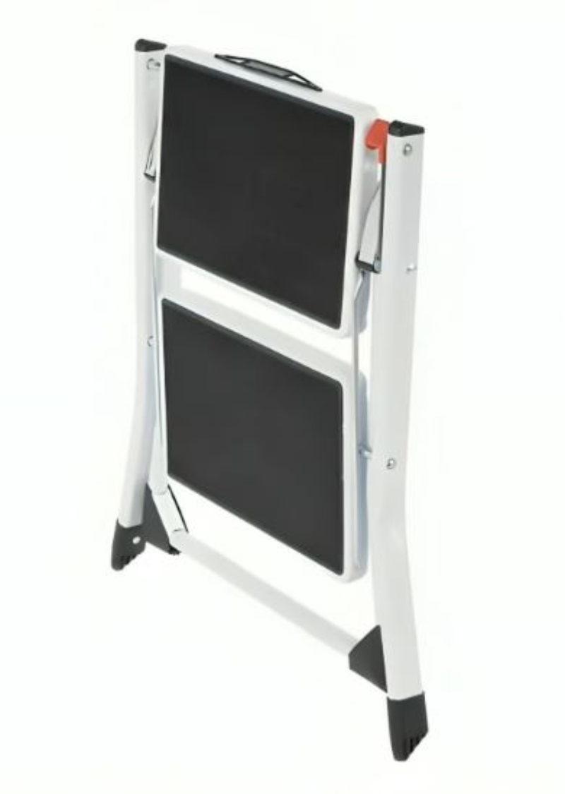 ESCALERA OEM MULTIUSO PLEGABLE 2 PELDAÑOS ULTRA COMPACTA - 2