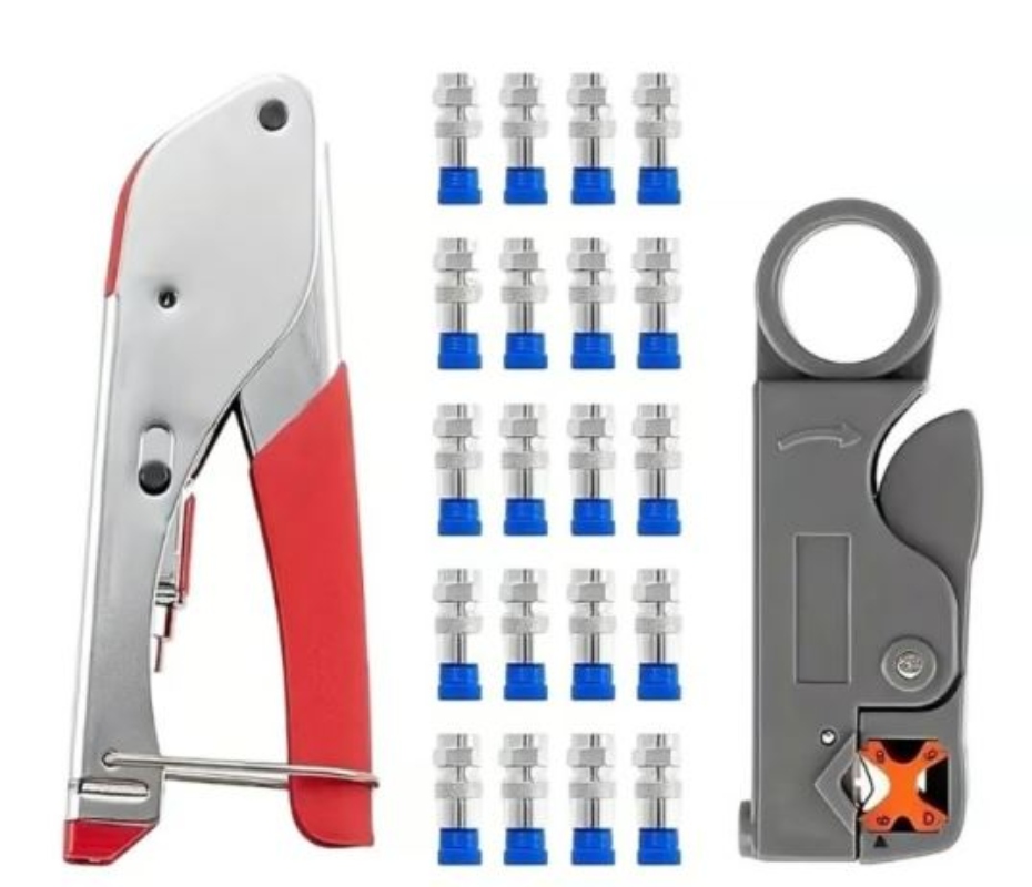 SET HERRAMIENTAS OEM REDES CRIMPEADORA PELACABLE - 1