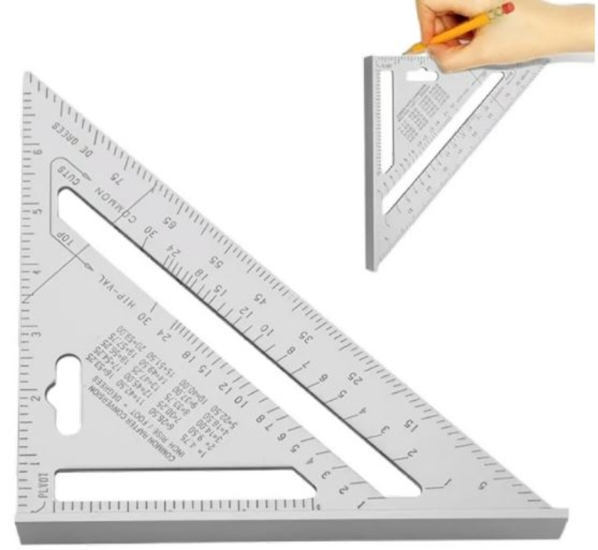 ESCUADRA OEM RÁPIDA ALUMINIO MACIZO CARPINTERÍA