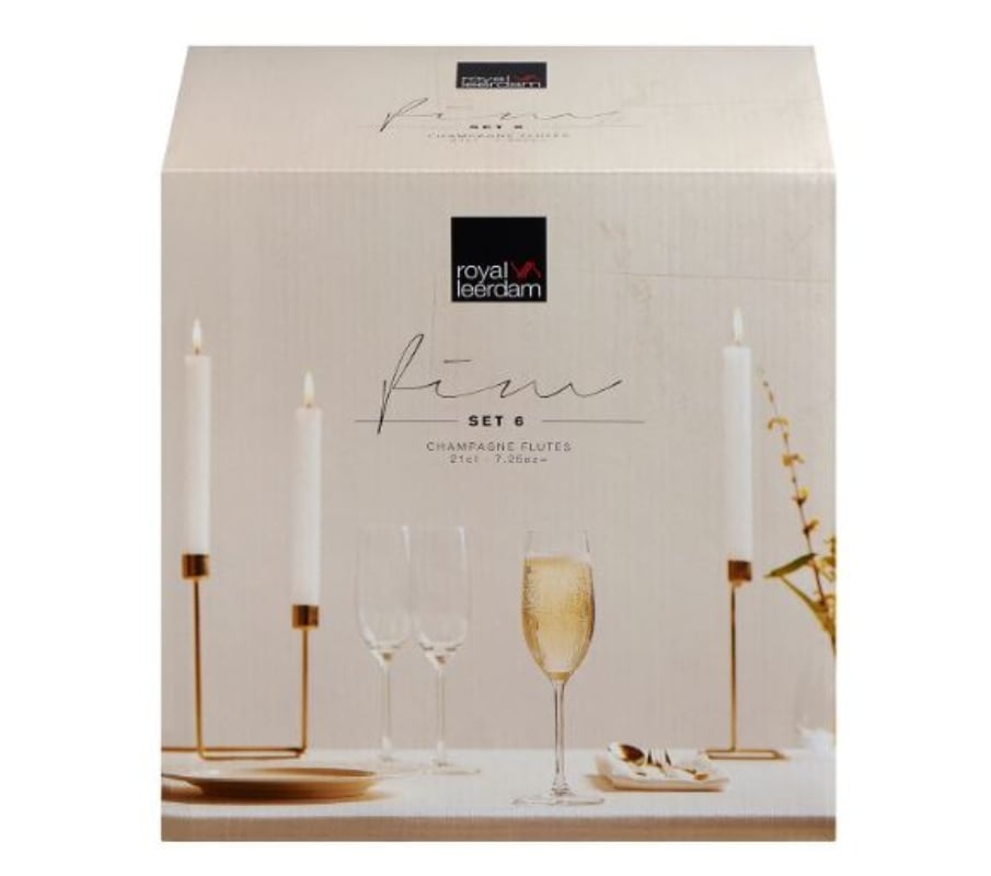 SET 6 COPAS CHAMPAGNE FIM 210ML - 2
