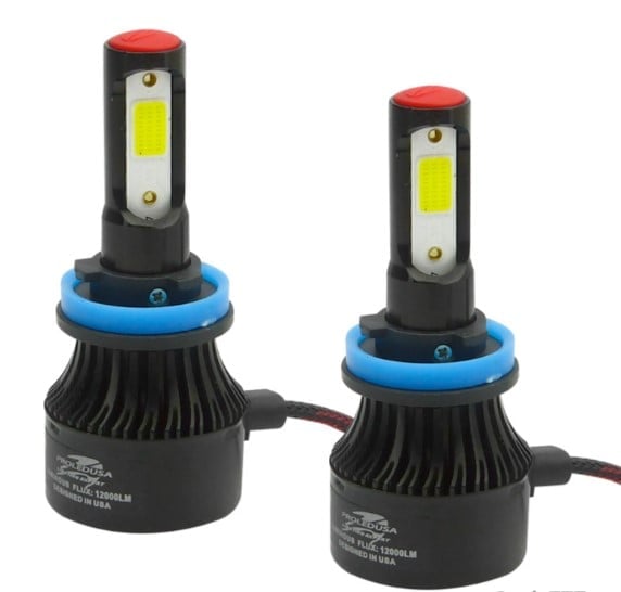 AMPOLLETA KIT LED H-11 MOD.P4 PRO-LEDUSA 120W BLACK SERIES 12.000LM - 3