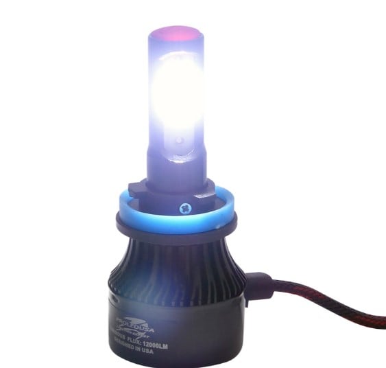 AMPOLLETA KIT LED H-11 MOD.P4 PRO-LEDUSA 120W BLACK SERIES 12.000LM - 4