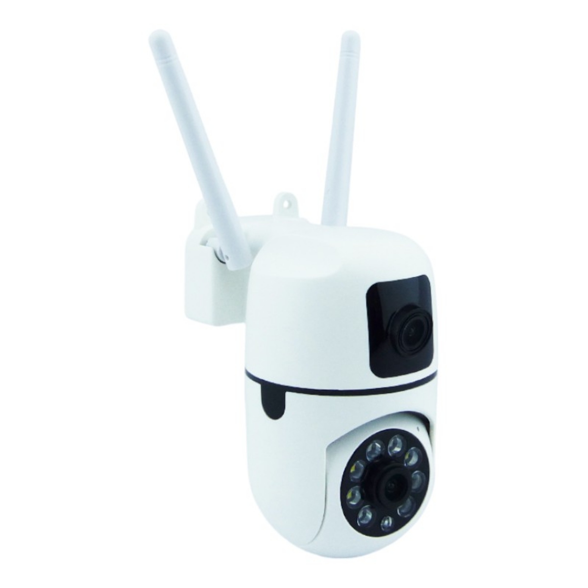 CAMARA VIGILANCIA IP WIFI DOBLE LENTE MOD.E10 CON MOVIMIENTO - 1