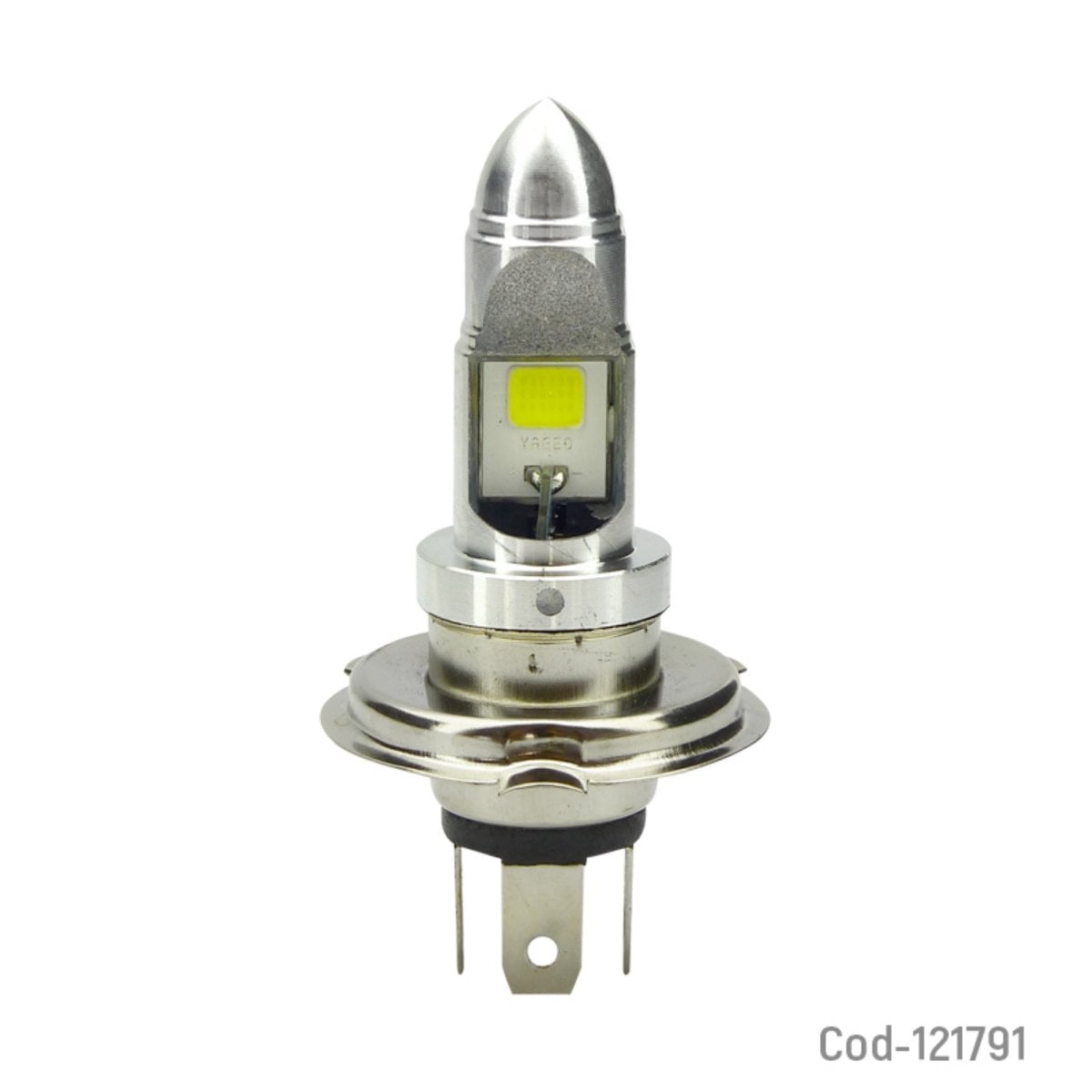 AMPOLLETA PARA MOTO H-4 LED COB AC-DC 12/24V - 1