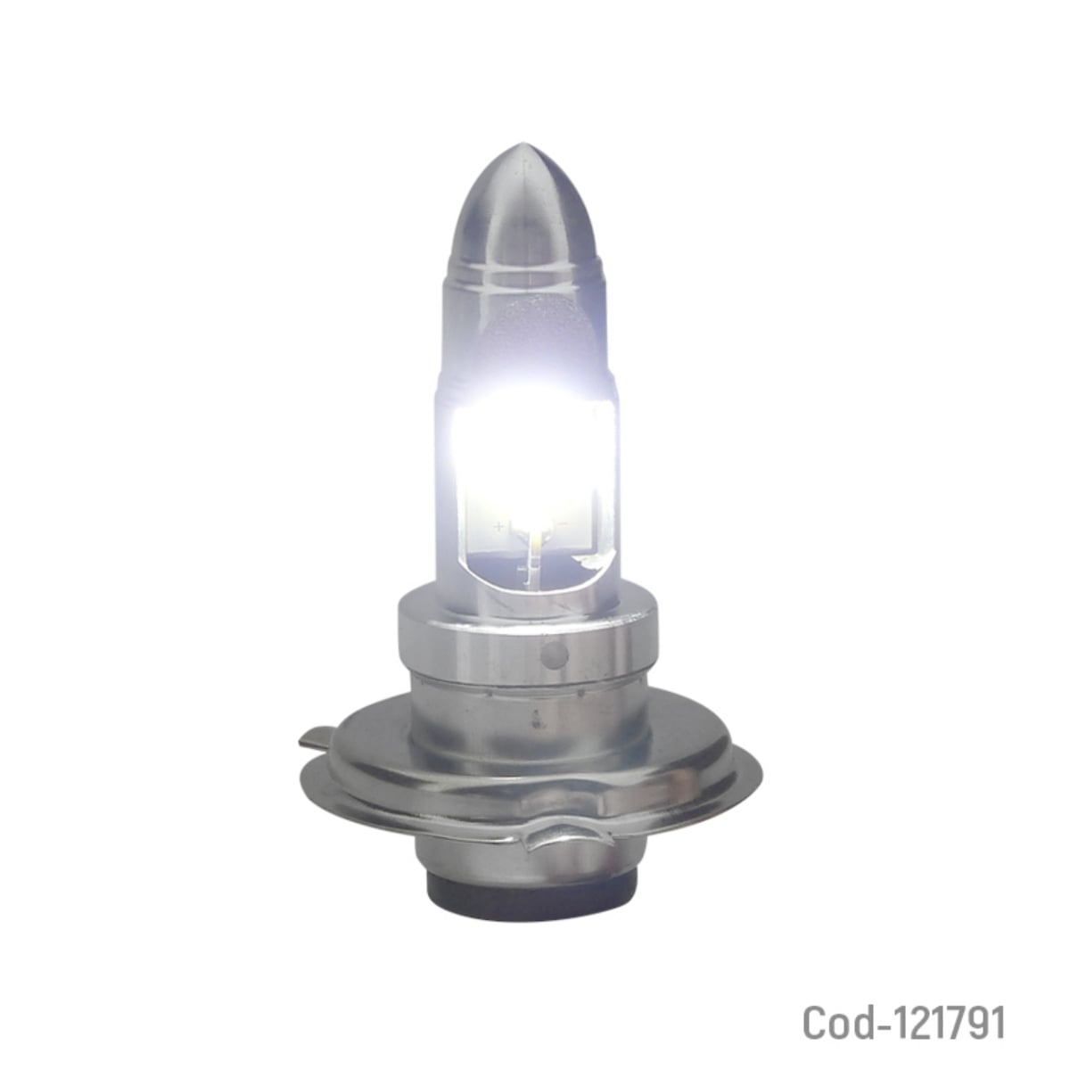 AMPOLLETA PARA MOTO H-4 LED COB AC-DC 12/24V - 4