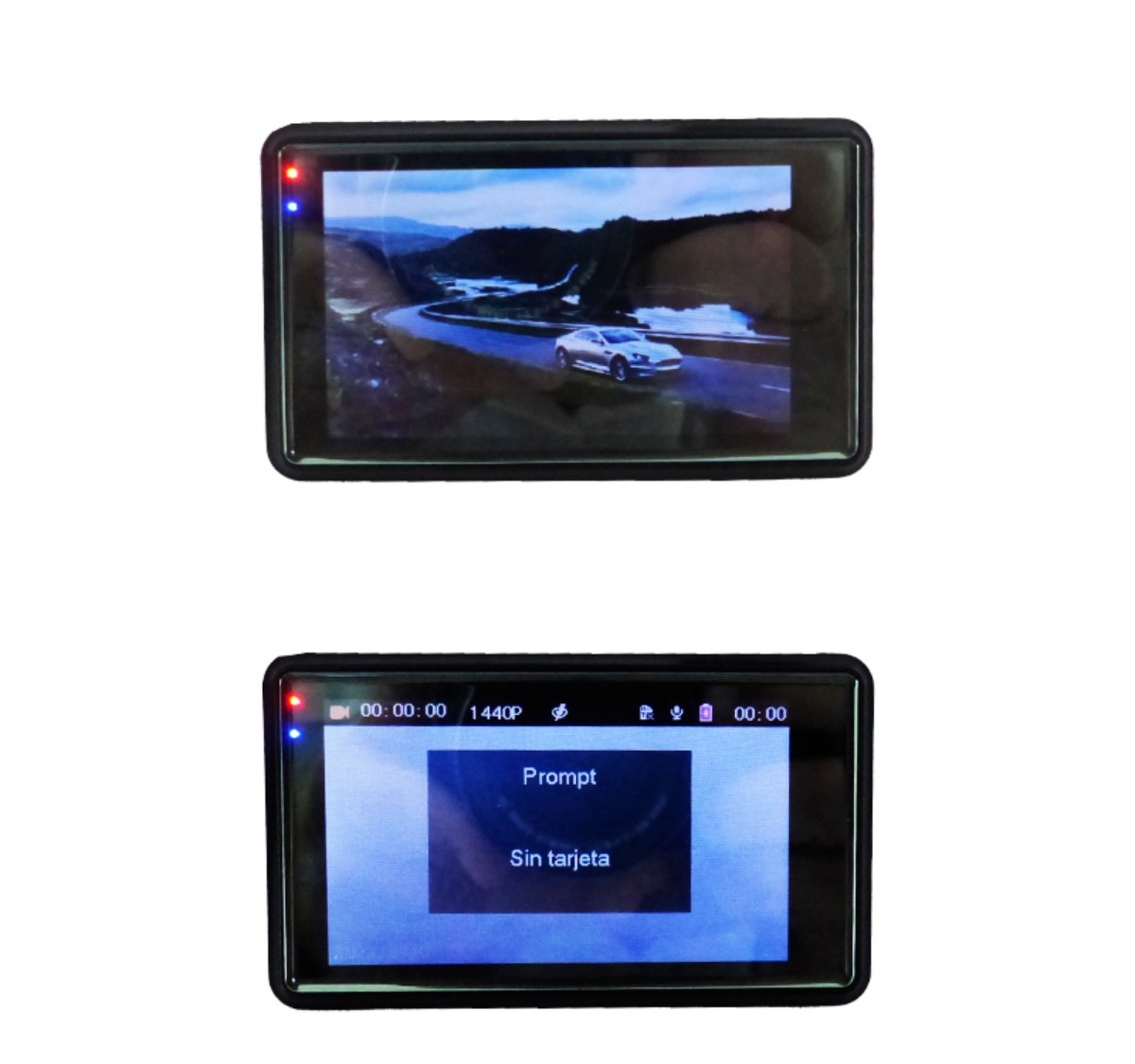CAMARA DVR DOBLE CAMARA 360 GRADOS PANTALLA LCD - 4