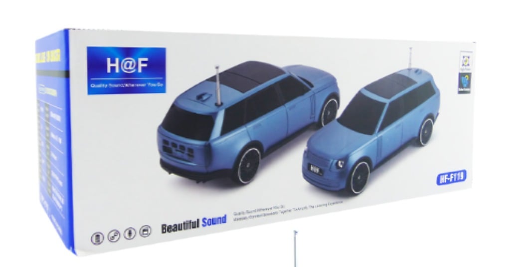 PARLANTE RECARGABLE MOD.HF-F119 LAND ROVER - 1