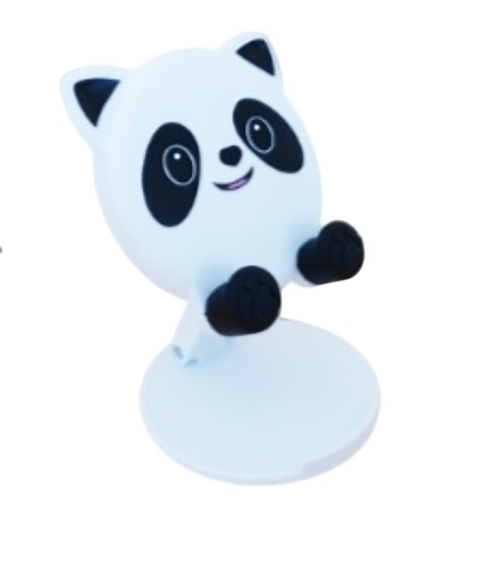 PORTA SMARTPHONE FIGURAS ANIMALES PANDA PARA SOBREMESA PARA NIÑOS - 1