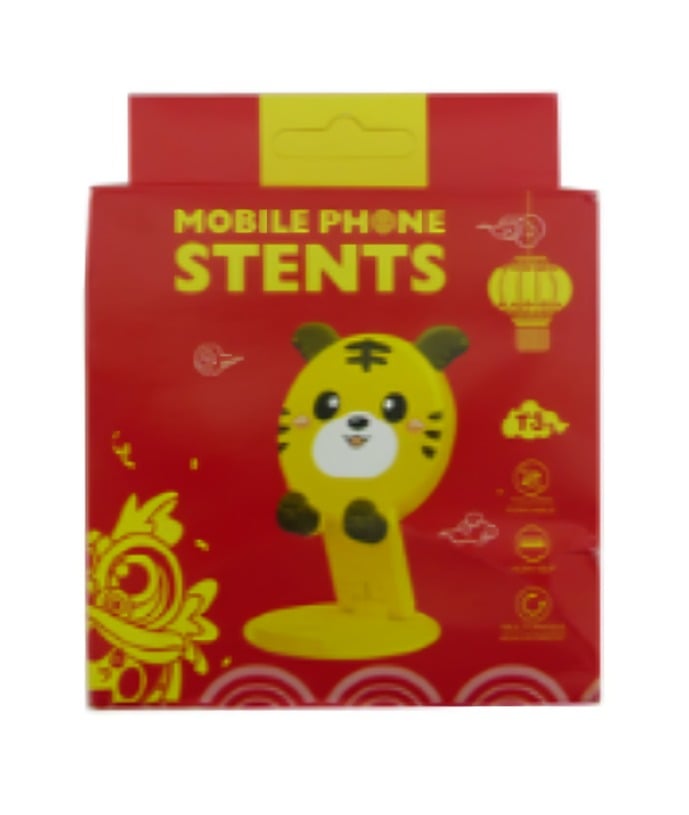 PORTA SMARTPHONE FIGURAS ANIMALES TIGRE PARA SOBREMESA PARA NIÑOS - 2