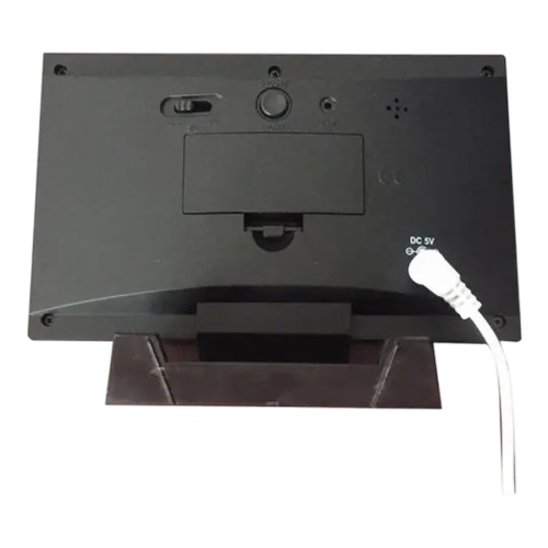 RELOJ DESPERTADOR DIGITAL PANTALLA LCD LED DS-8082 - 1