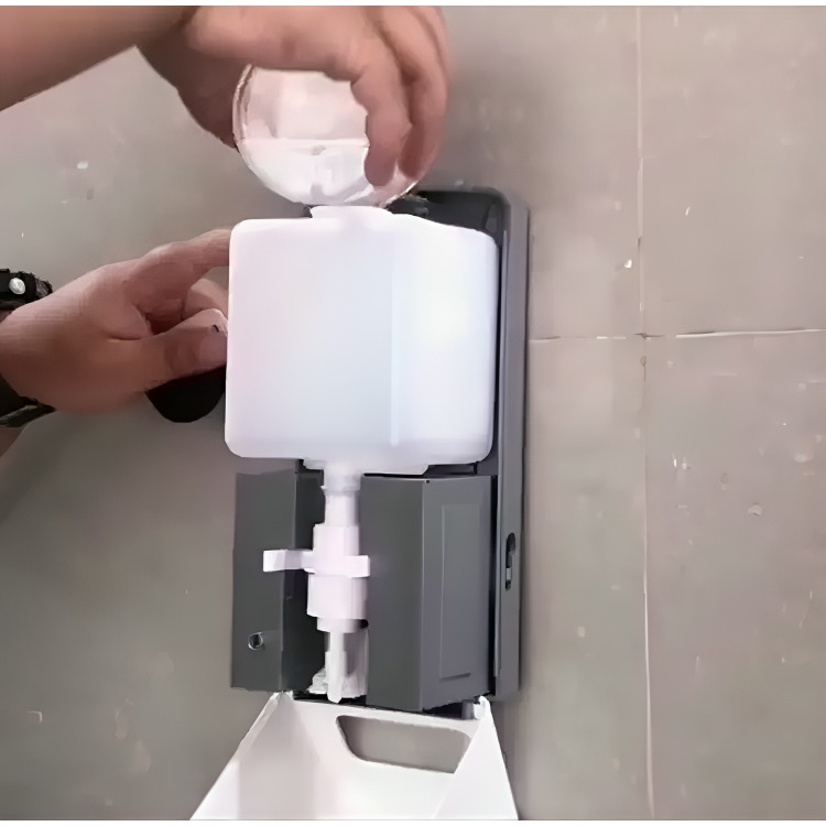 DISPENSADOR AUTOMÁTICO DE ALCOHOL GEL JABÓN SIN CONTACTO - 1