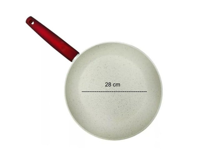 SARTEN MARMOLEADO 28 CM ARTE ANDINO - 2