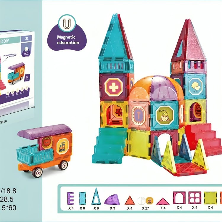 BLOQUE MAGNETICO 94 PCS - 1