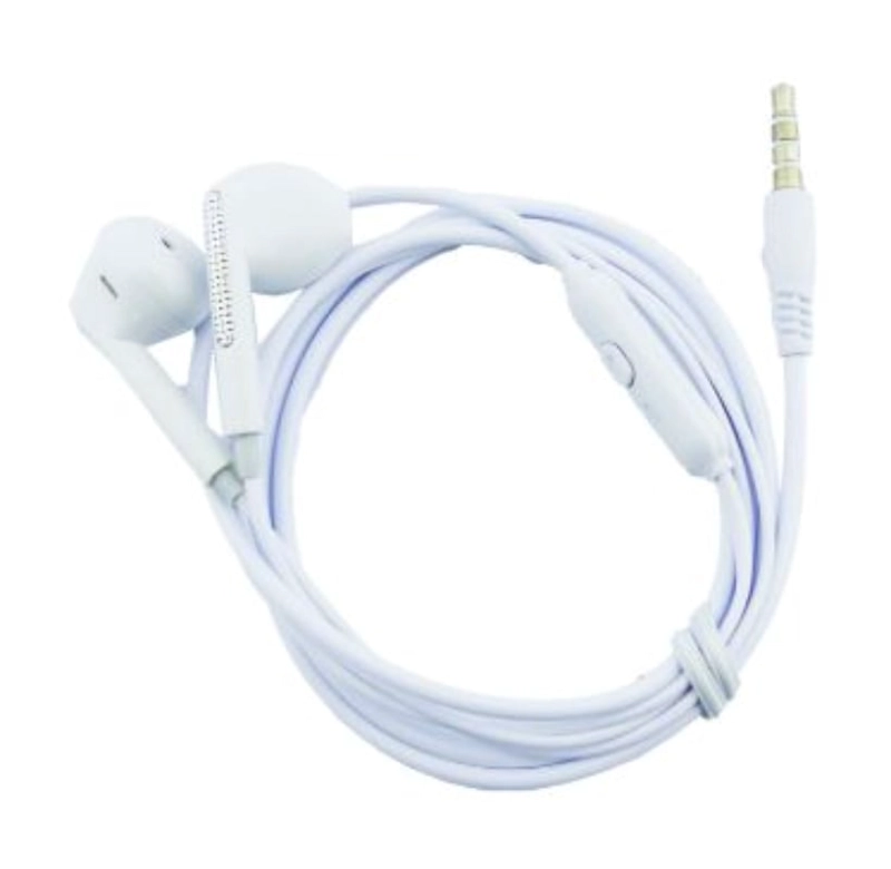 AUDIFONO IN EAR CON MICROFONO MODELO SN-W09 BLANCO. - 4