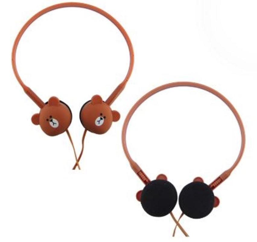AUDIFONOS PARA NIÑOS CON CABLE Y MICROFONO, MODELO KN-200. - 1