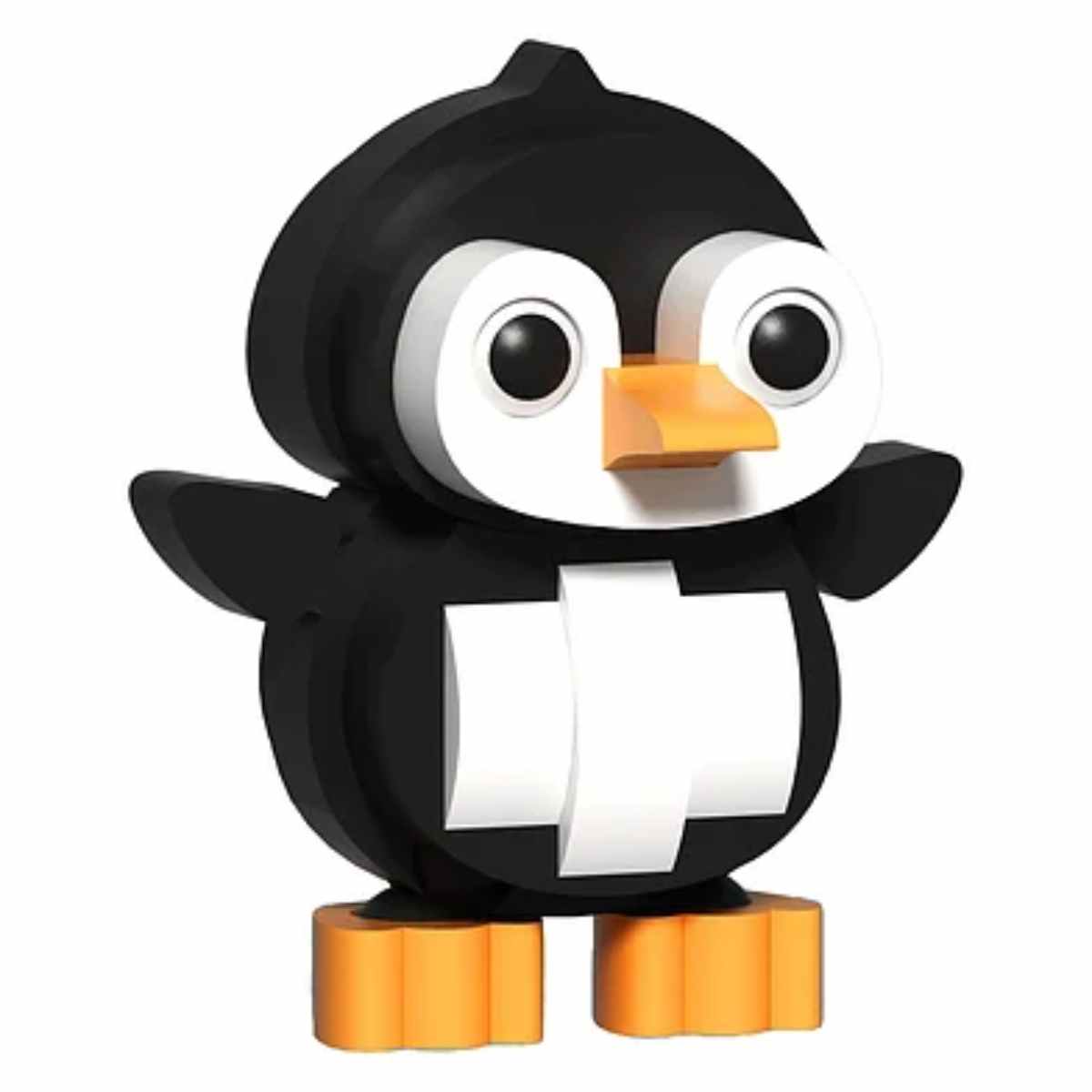 BLOQUES CONSTRUCCIÓN EVA 3D PINGÜINO 29 PIEZAS - 2