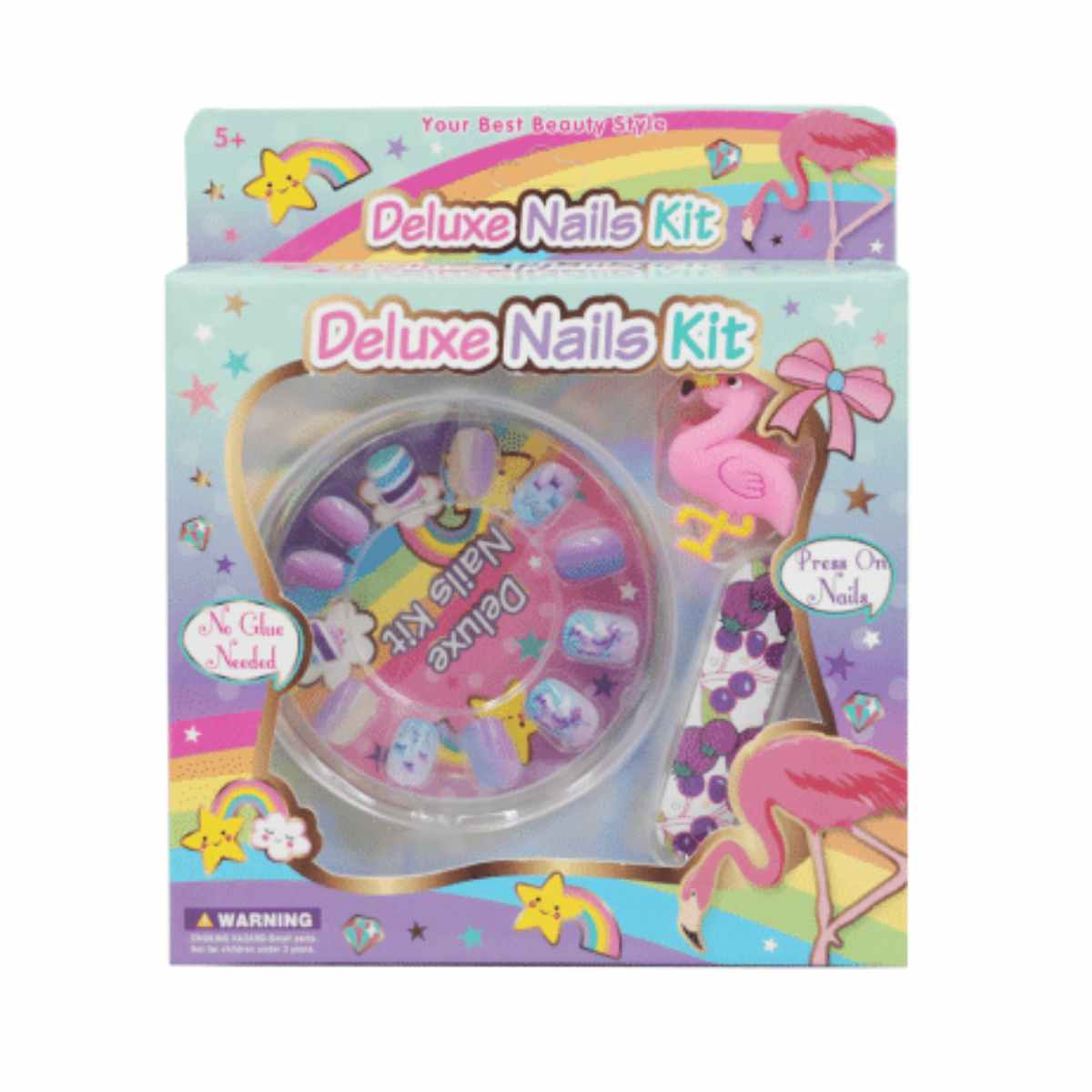 JUGUETE DELUXE NAILS KIT CHICO 18X15CM - 2