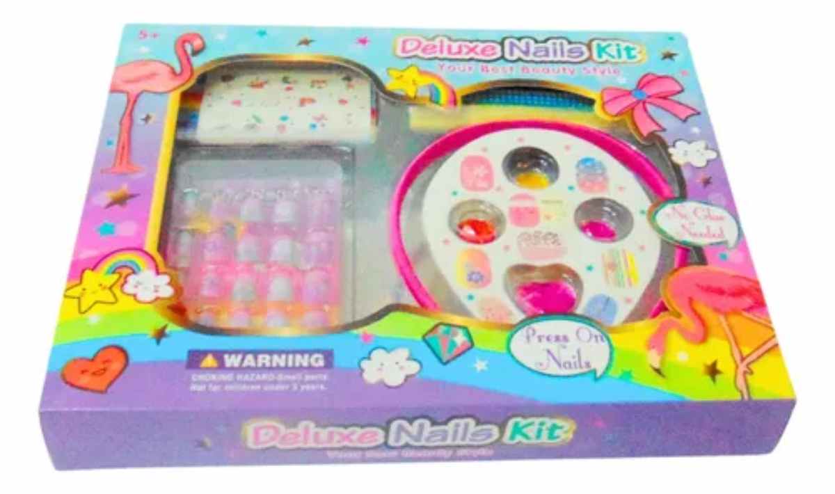 JUGUETE DELUXE NAILS KIT GRANDE 20X26CM - 2