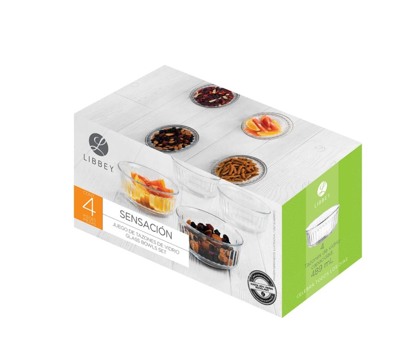 SET 4 BOWL SENSACION 489 ML - 2