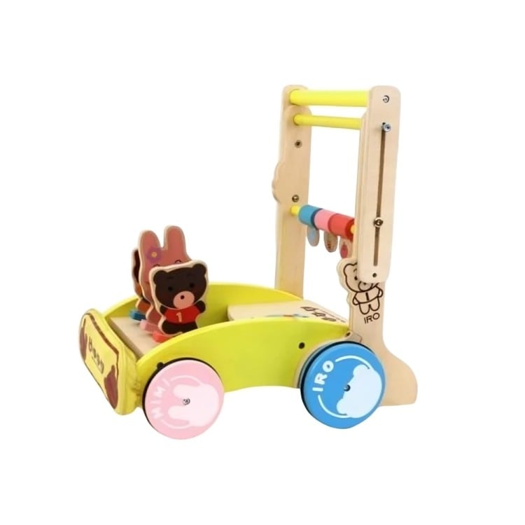 CORREPASILLOS MULTICOLOR INFANTIL BEBÉ MADERA - 1