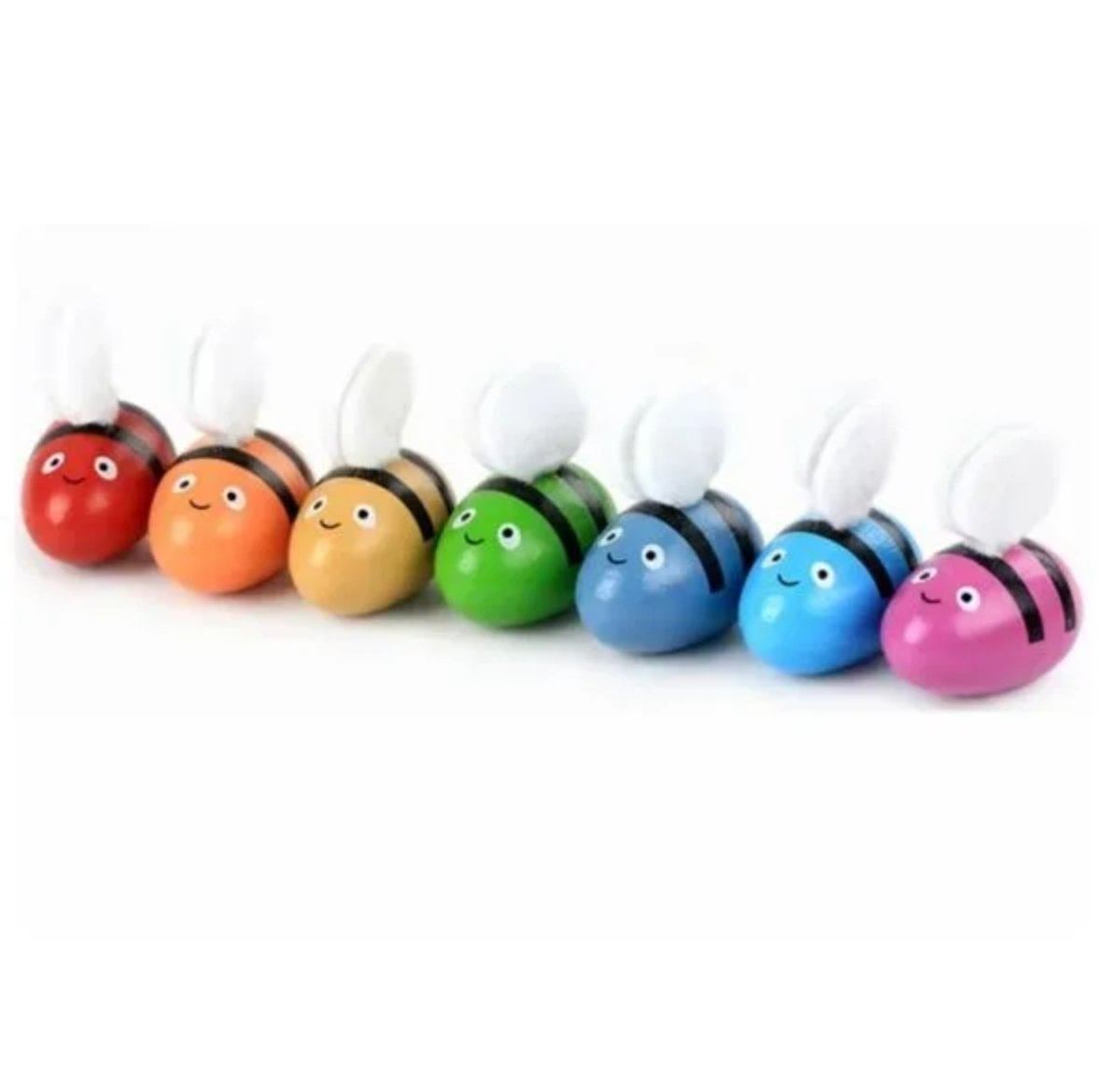 JUEGO ABEJA MULTICOLOR MADERA MONTESSORI - 3