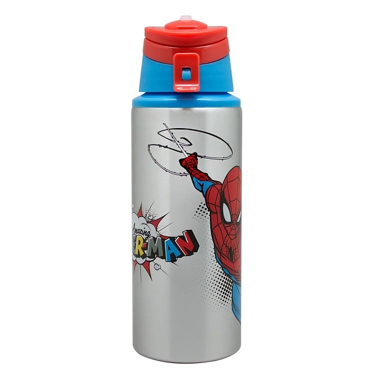 BOTELLA DISNEY METALICA LICENCIAS SPIDERMAN MULTICOLOR 500 ML - 1