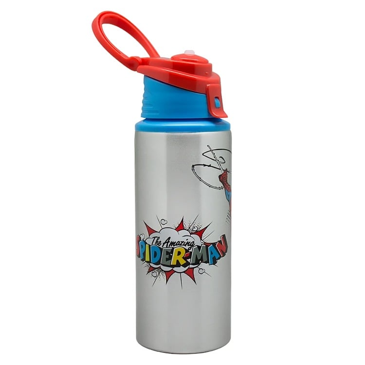 BOTELLA DISNEY METALICA LICENCIAS SPIDERMAN MULTICOLOR 500 ML - 2