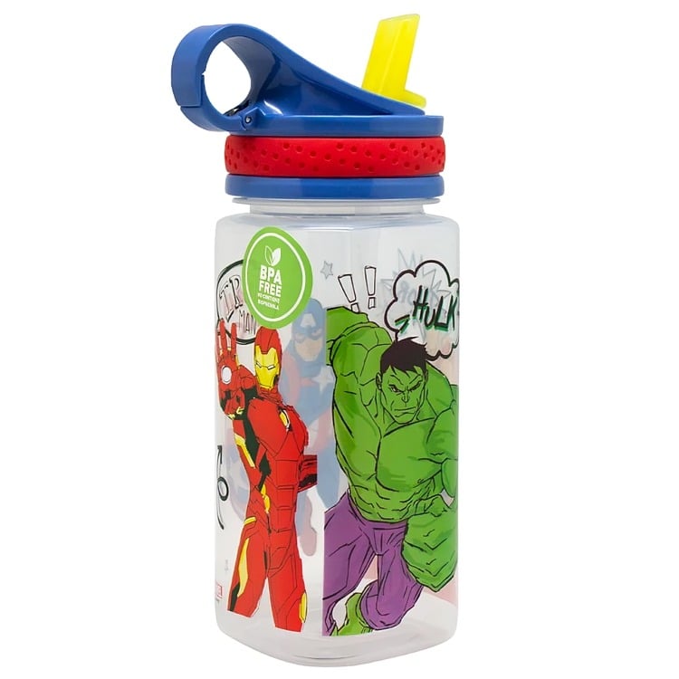 BOTELLA DISNEY CUADRADA LICENCIAS AVENGERS MULTICOLOR 500 ML - 2