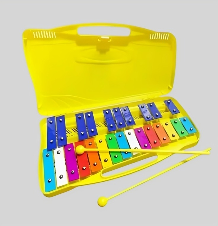 METALÓFONO MULTICOLOR 25 NOTAS CROMÁTICO INFANTIL - 3
