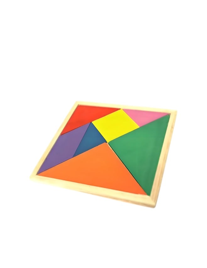 TANGRAMA MULTICOLOR GRANDE JUGUETE EDUCATIVO - 1