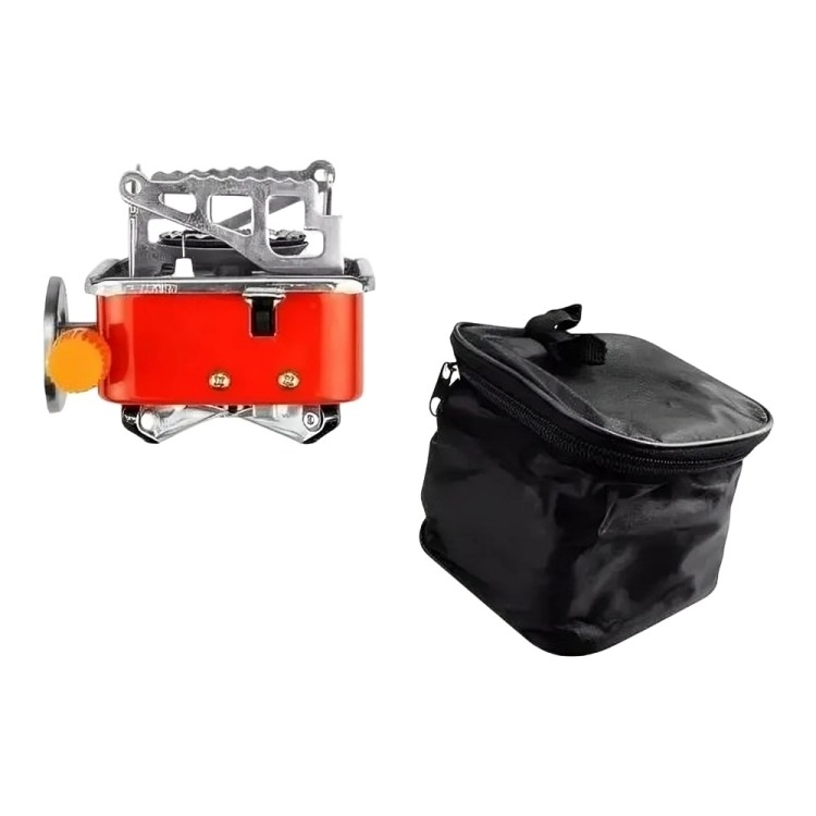 COCINILLA MINI A GAS CAMPING OUTDOOR CON BOLSO - 3