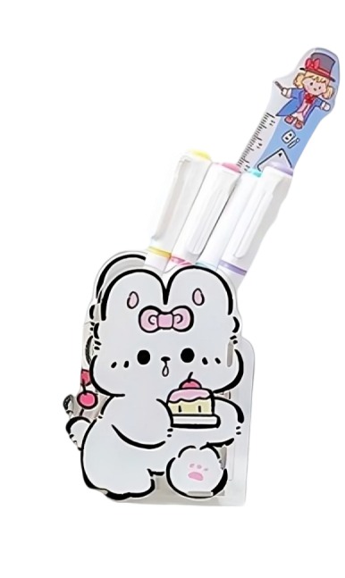 ORGANIZADOR MESA KAWAII DISEÑO ANIMAL - 2