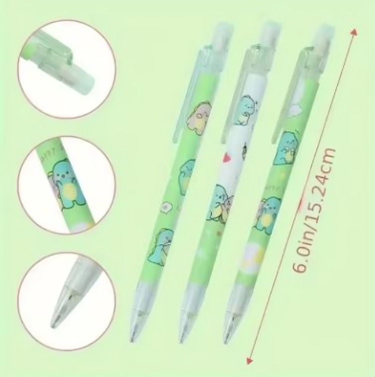 SET 4 LÁPICES MECÁNICOS DIFERENTES DISEÑOS - 2