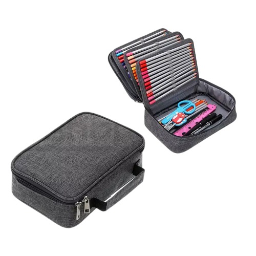ESTUCHE LÁPICES 72 RANURAS LAPICERAS ORGANIZADOR ESCOLAR - 1