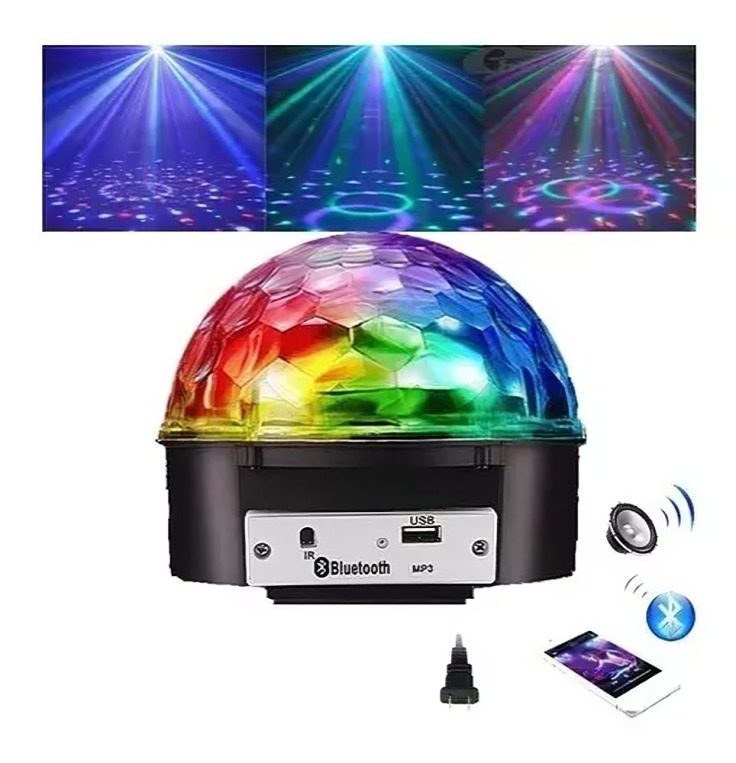 LED MAGIC MINI RGB RITMO USB COMPACTO - 2