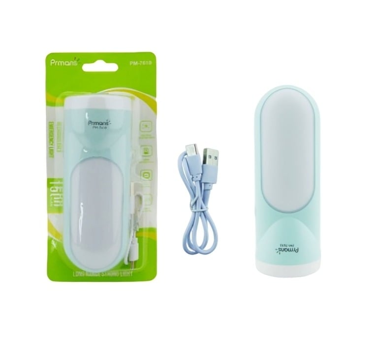 LINTERNA LED + COB PM-7610 PVC RECARGABLE TYPE-C - 3