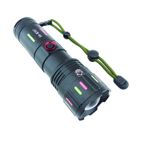 LINTERNA LED AX-B707 ALUMINIO ZOOM USB CARGA DIGITAL - 2