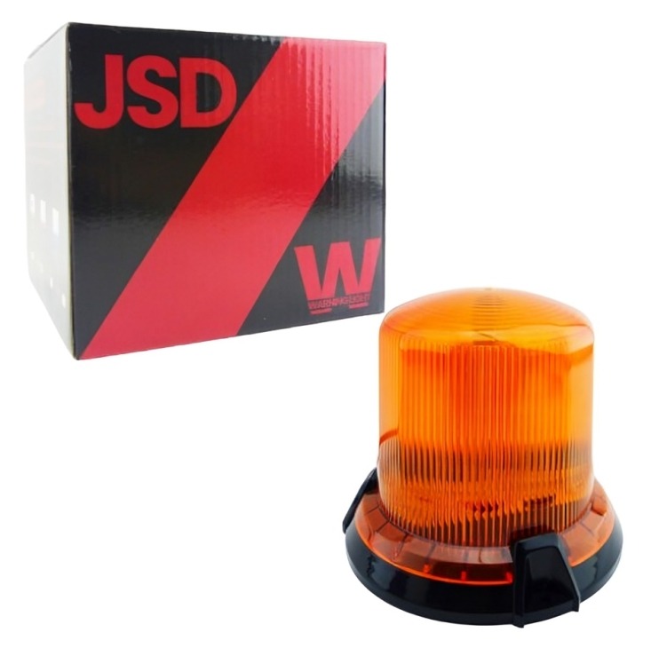 BALIZA LED IMÁN 90 LED GIRO 12-24V AMB/AZ - 2