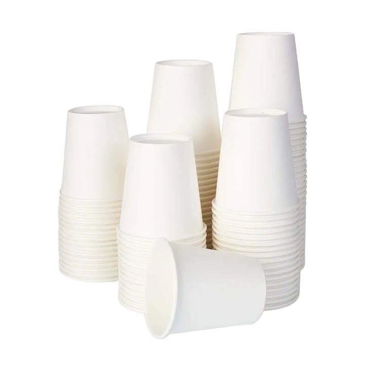 VASO DE PAPEL 250ML PARA BEBIDA FRÍA Y CALIENTE 50 UNIDADES - 2