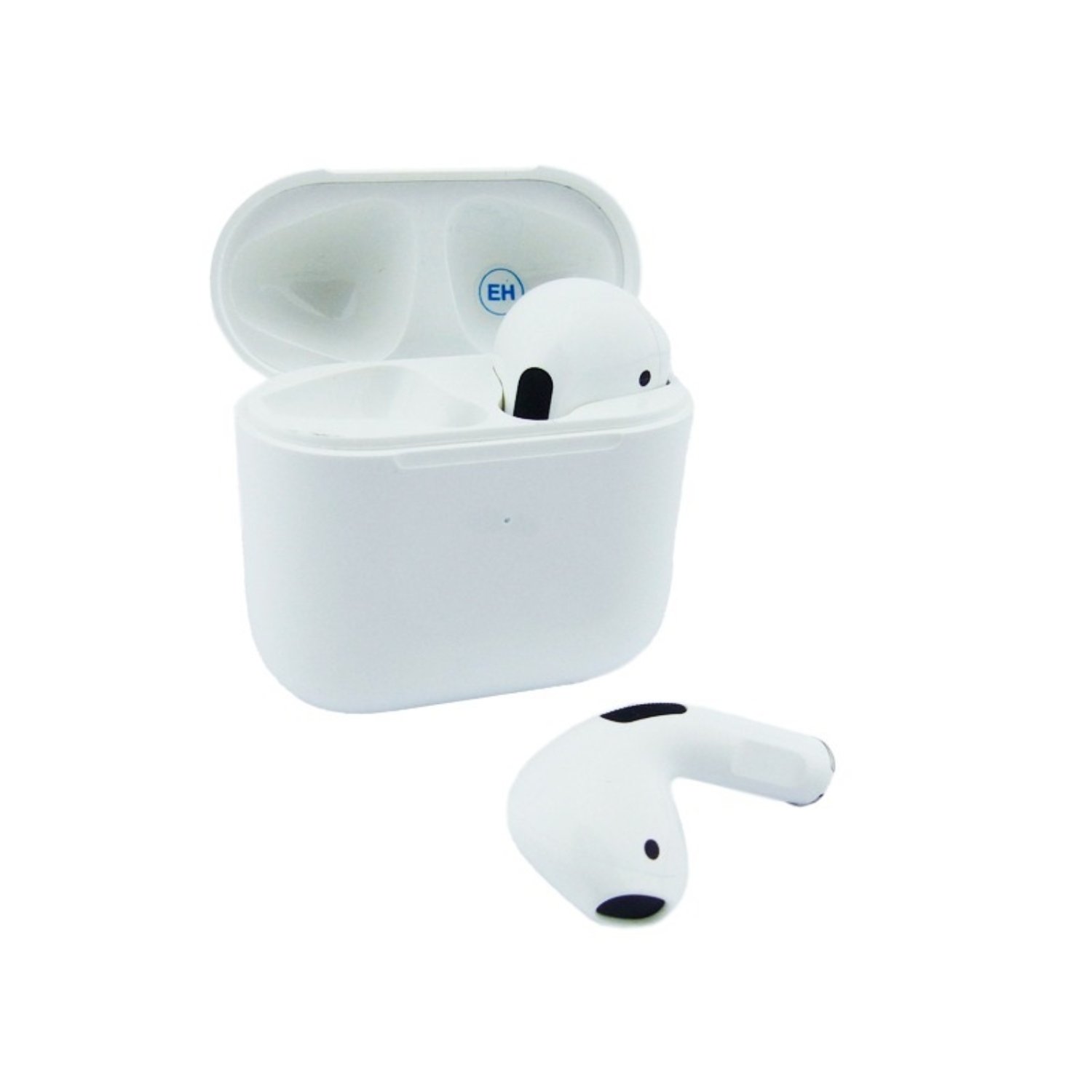 AUDIFONO TRUE WIRELESS BLUETOOTH MOD.PRO4 CON CARGADOR MAGNETICO,CABLE IPHONE - 2